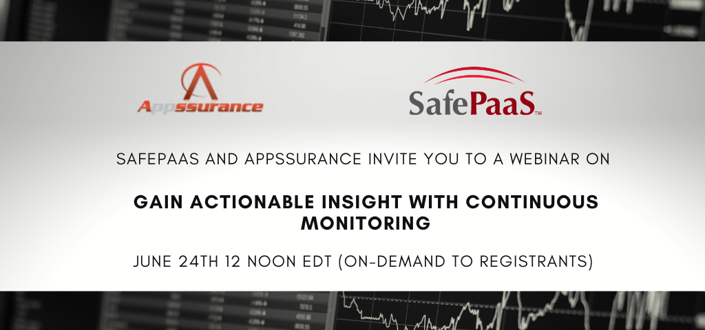 Gain Actionable Business Insight with Continuous Monitoring