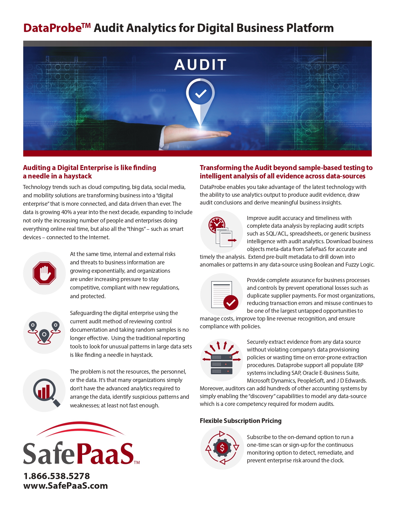 DataProbe Secure data integration