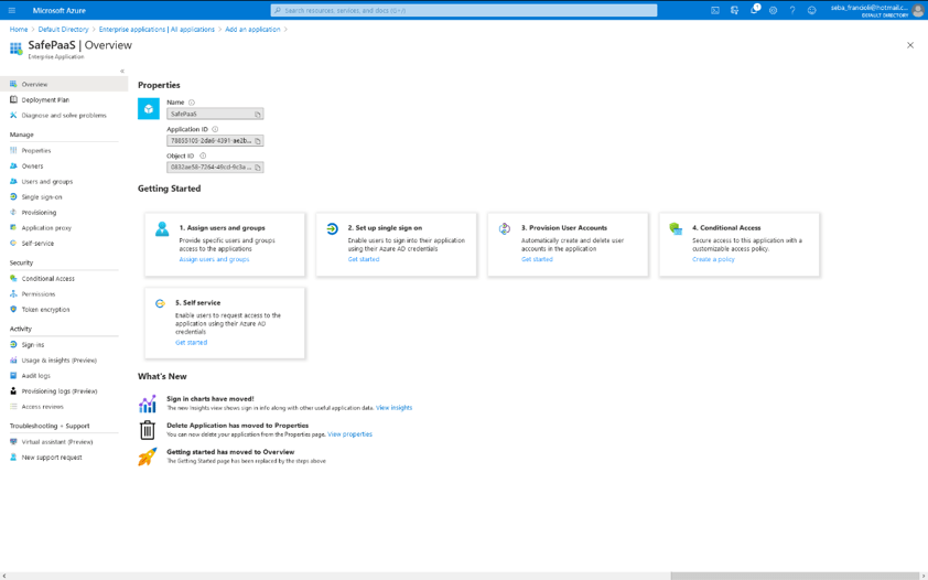 SAML Single sign-on