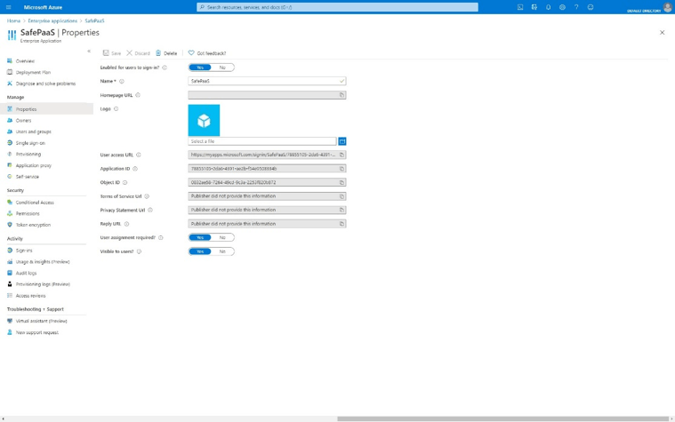 SAML Single sign-on
