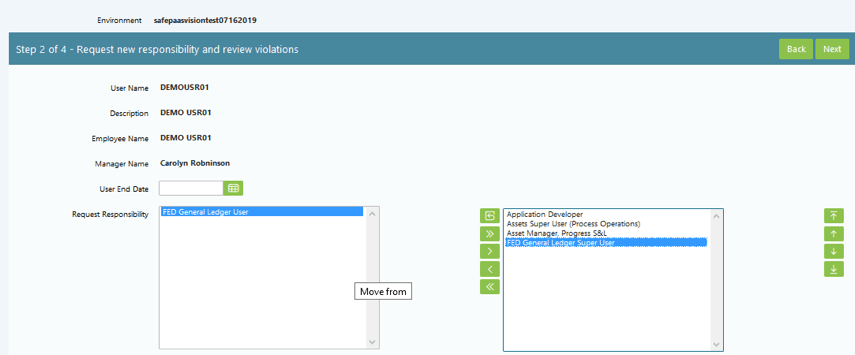 Self-service access request