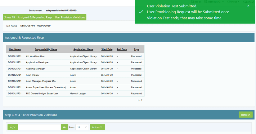 Self-service access request
