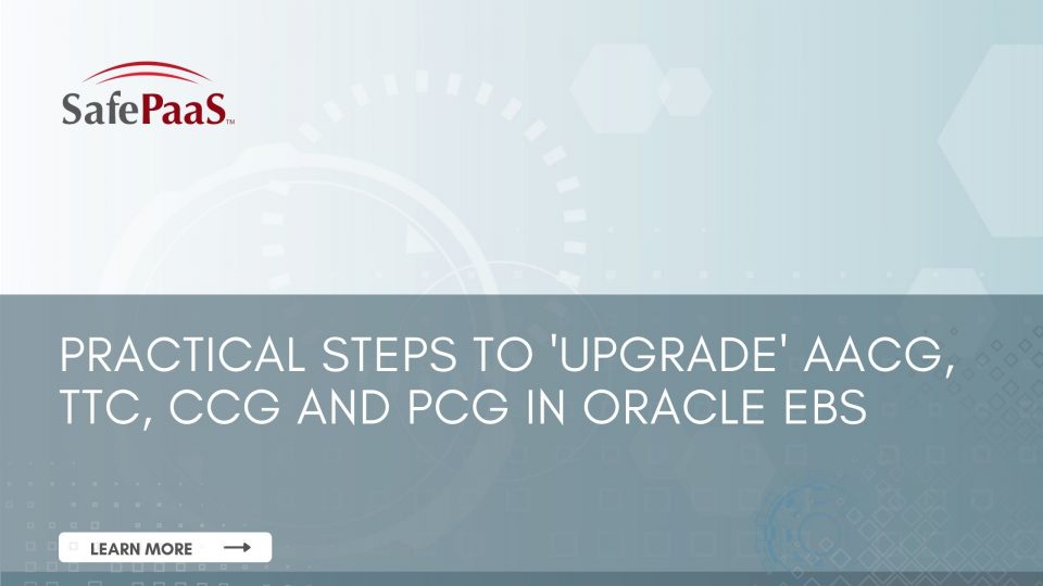 Oracle GRC upgrade