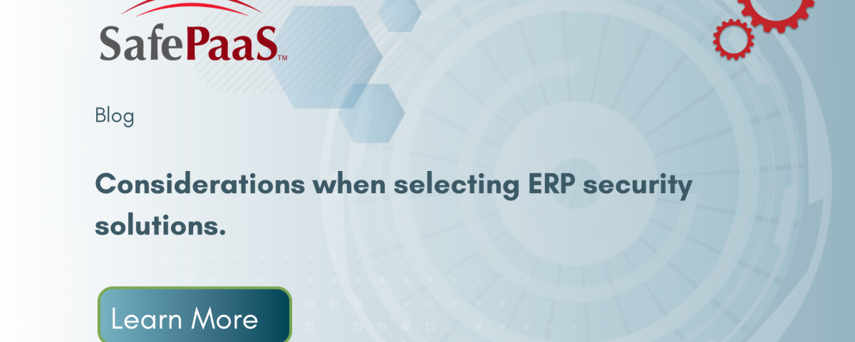 ERP Security Considerations