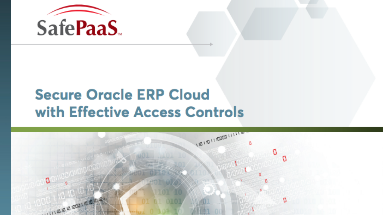 Oracle ERP Cloud