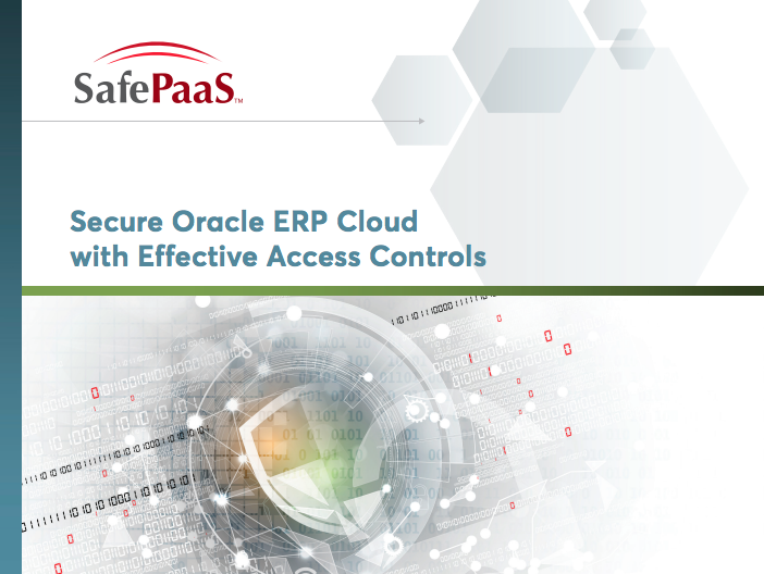 Oracle ERP Cloud Security