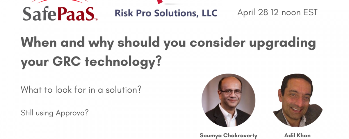 When to upgrade GRC technology