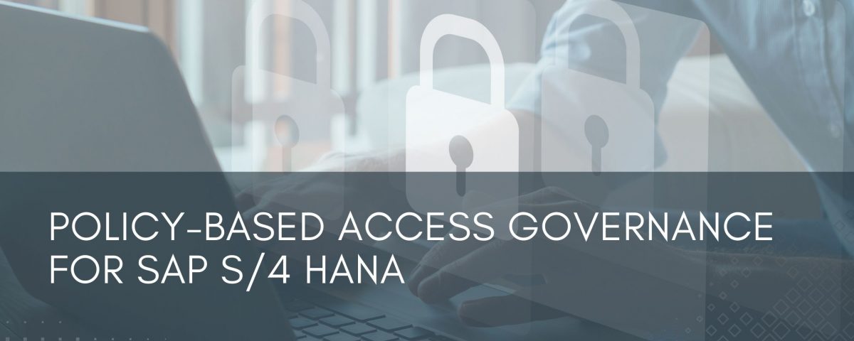 Access Governance SAP S4 / HANA