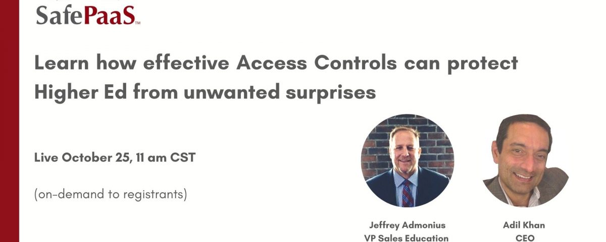Access Controls Higher Ed