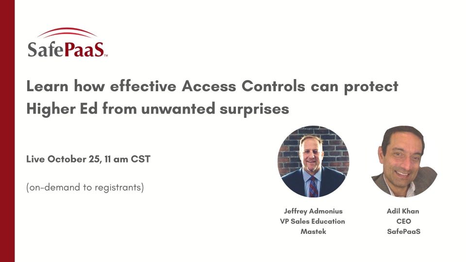 Access Controls Higher Ed