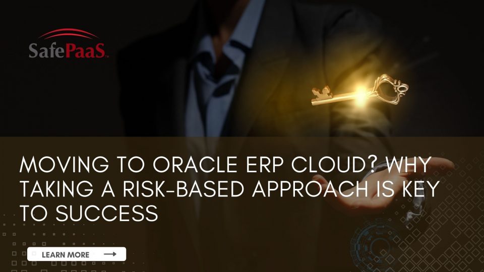 Moving to Oracle ERP Cloud