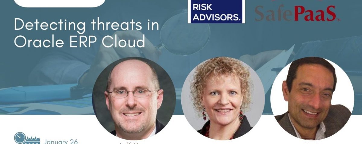 Detecting threats in Oracle ERP Cloud
