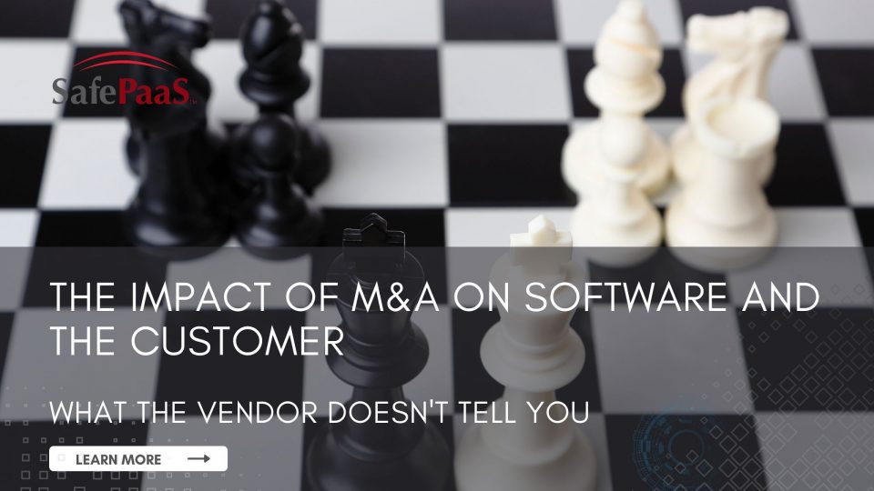 Impact of M&A on software and the customer