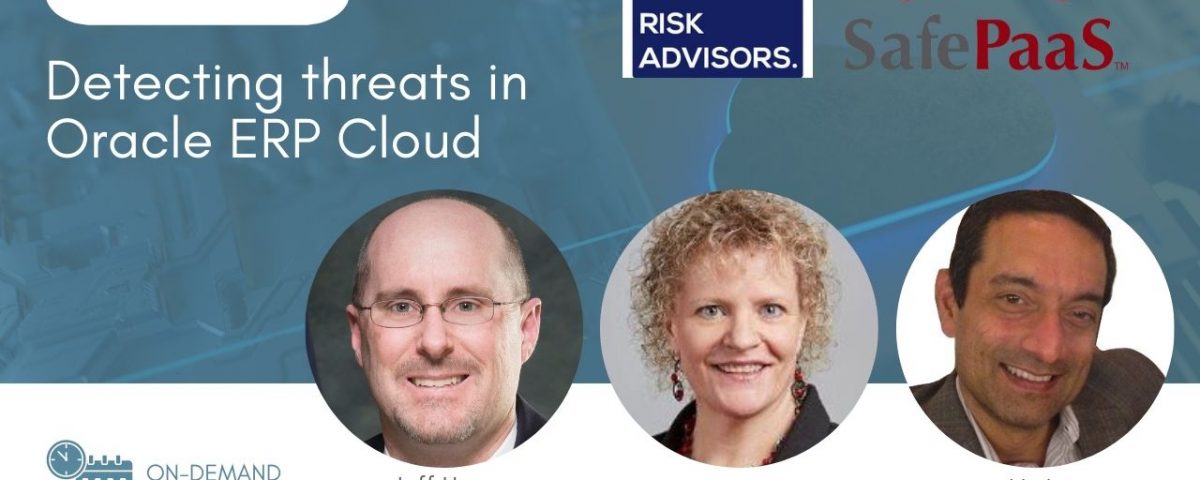 Detecting threats in Oracle ERP Cloud