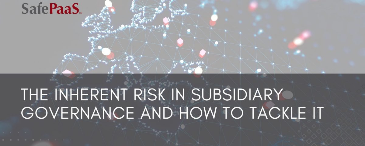 Inherent risk in subsidiary governance