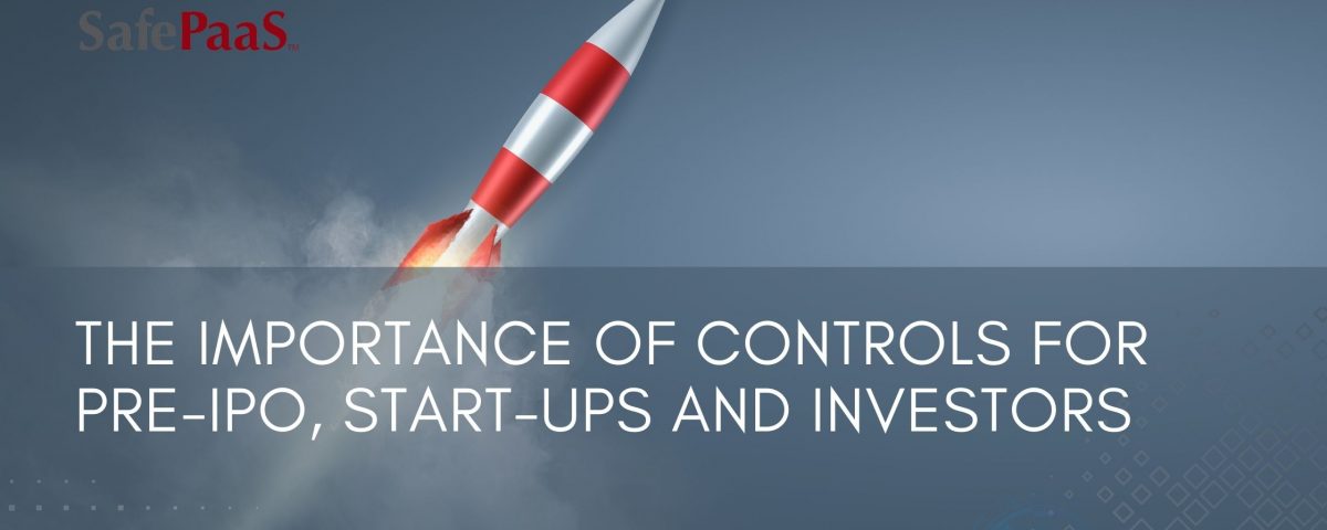 Pre-IPO and internal controls
