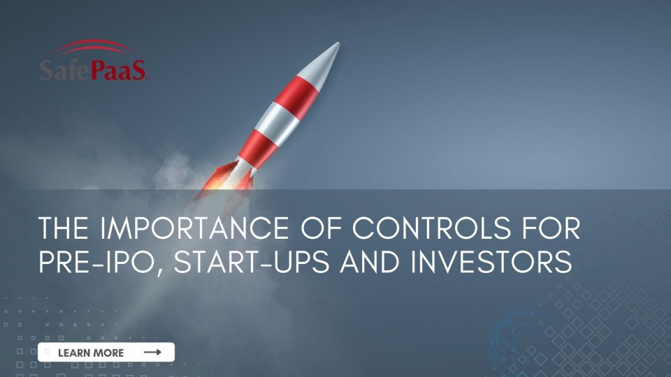 Pre-IPO and internal controls