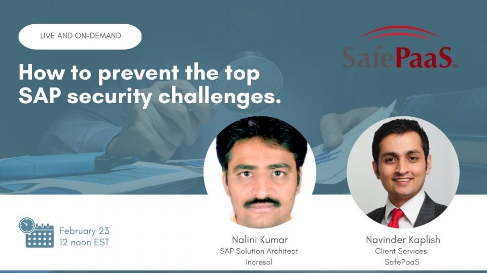 SAP Security Challenges