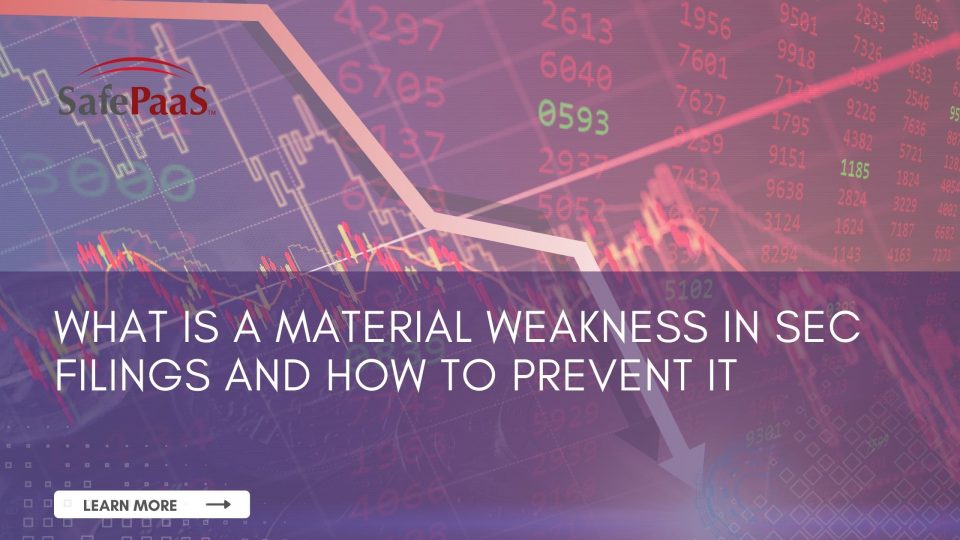 What is Material Weakness