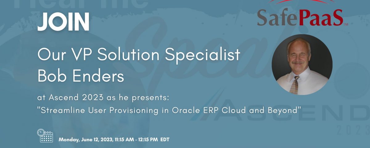 User provisioning Oracle ERP Cloud