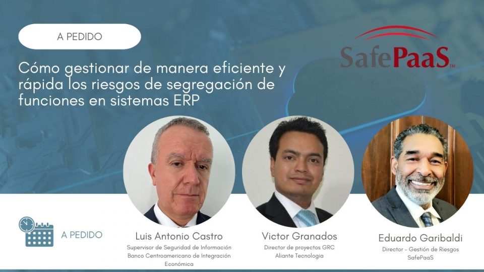 Segregación de funciones