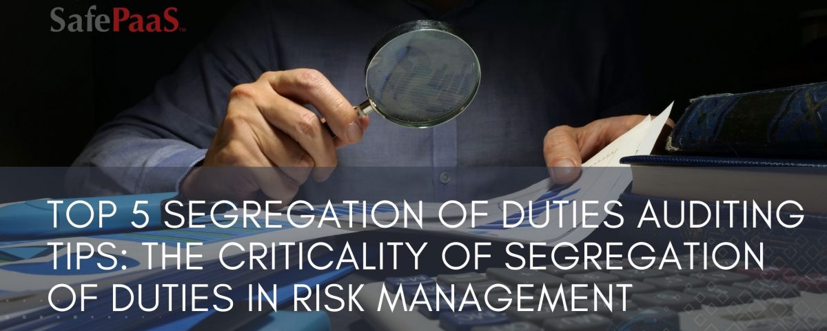 Segregation of Duties auditing