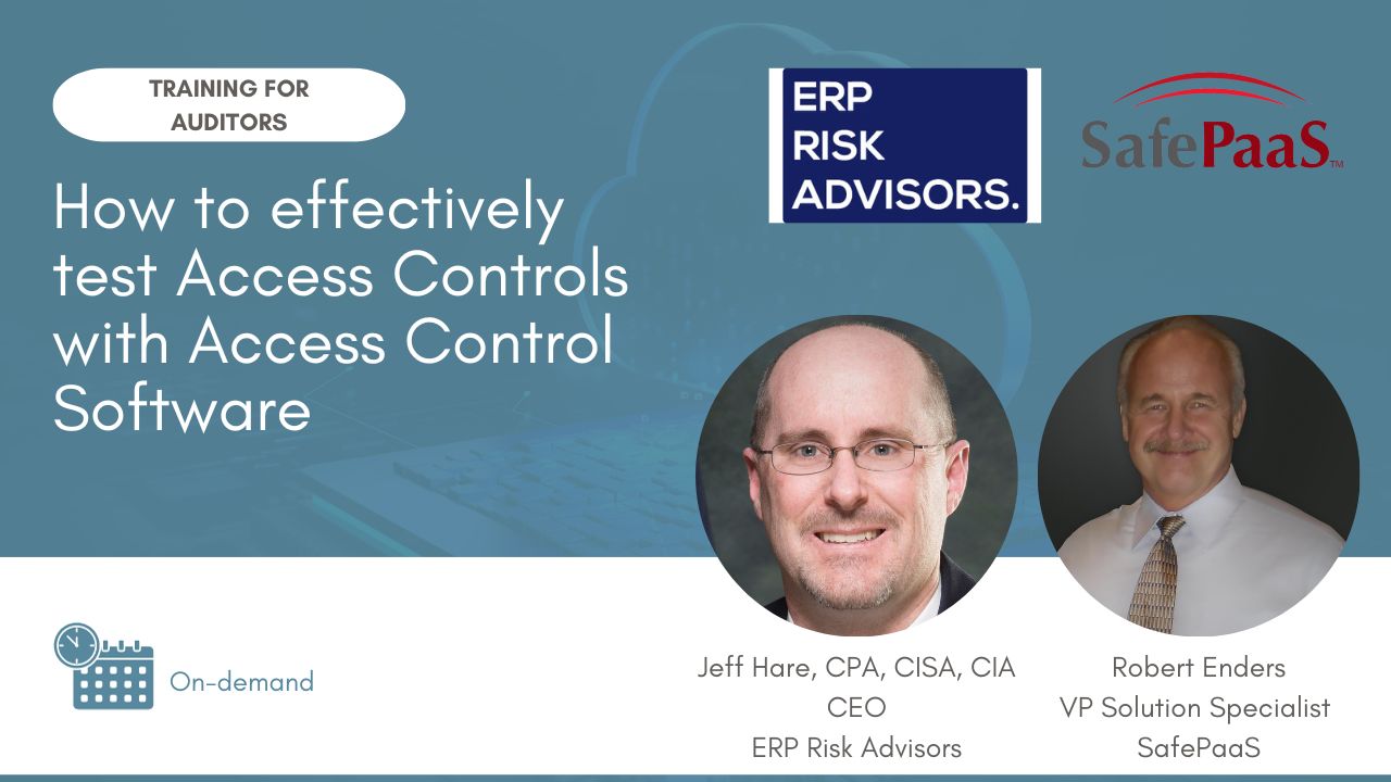 Test Access Controls