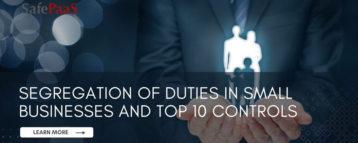 Segregation of Duties in small business