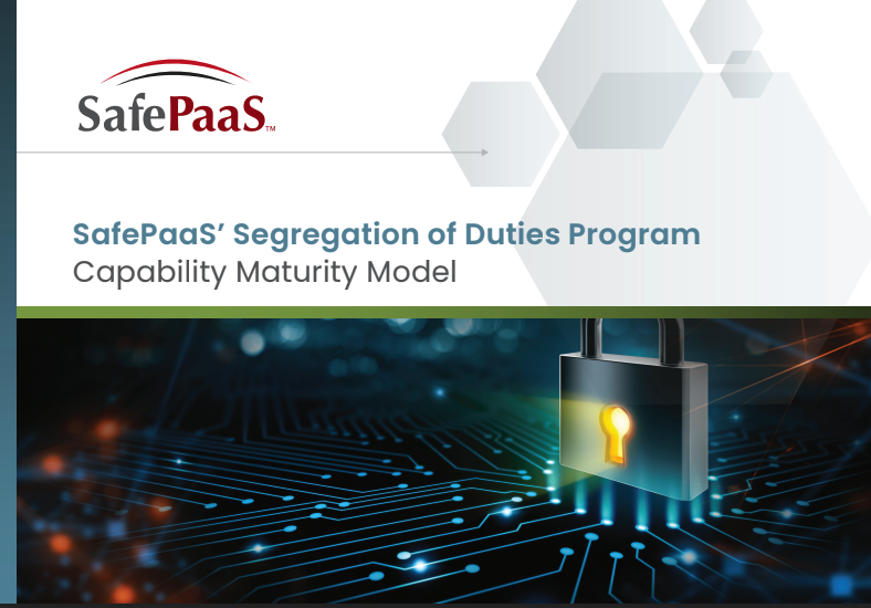 Segregation of Duties Maturity Model