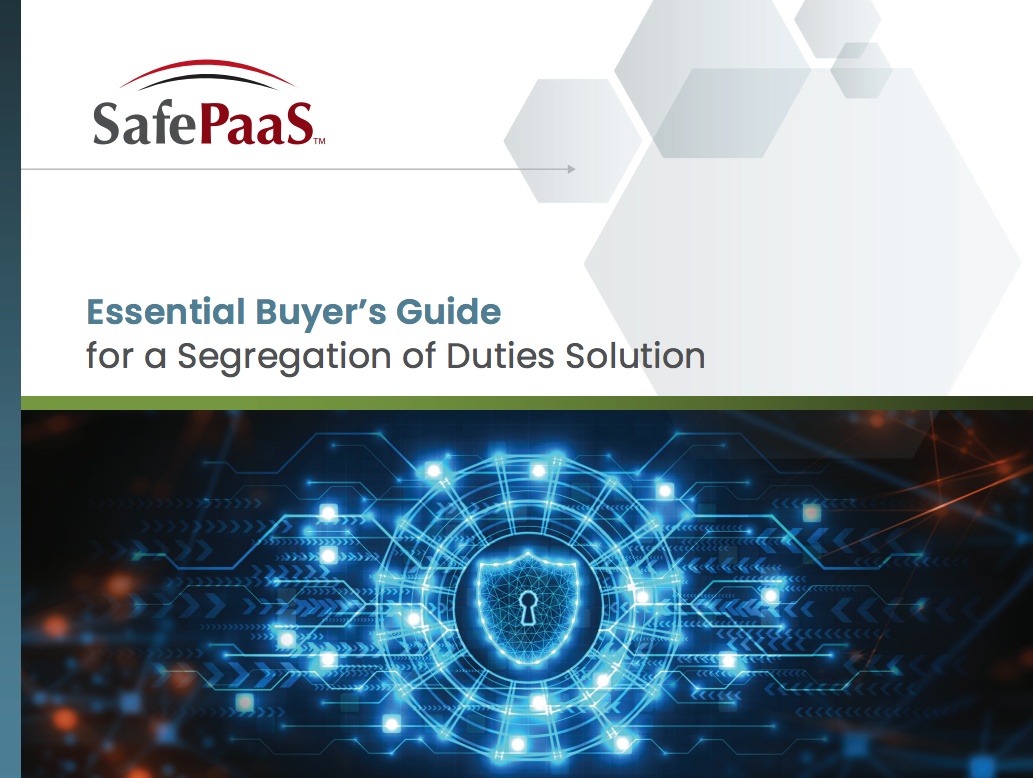Segregation of Duties Buyer's Guide