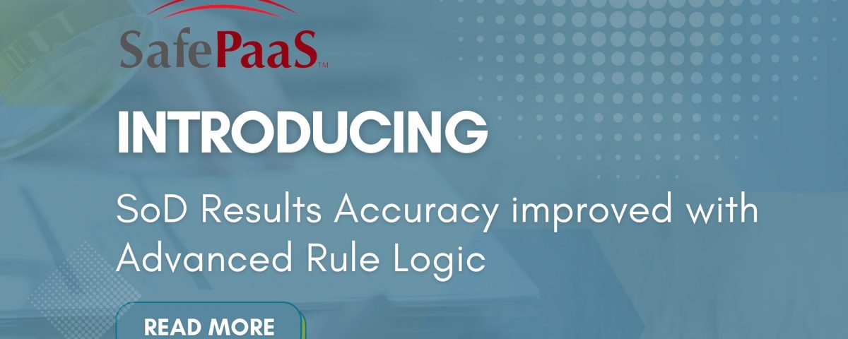 Best Segregation of Duties Results Accuracy