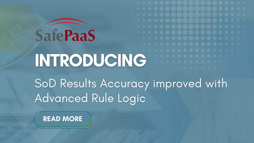 Best Segregation of Duties Results Accuracy