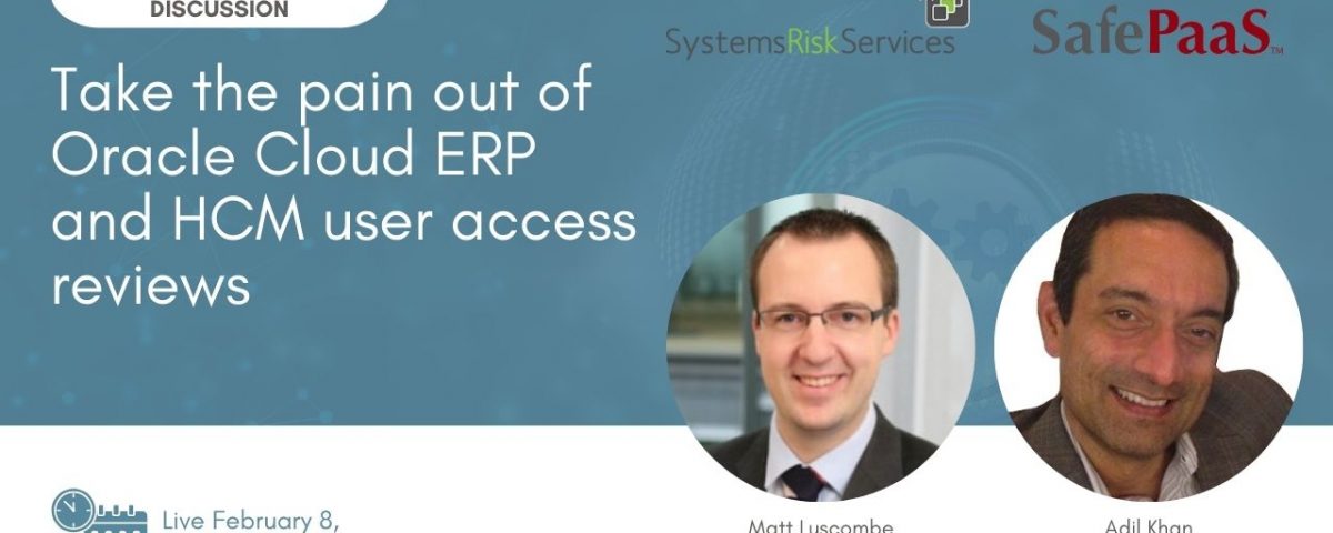 Access Certification Oracle ERP Cloud