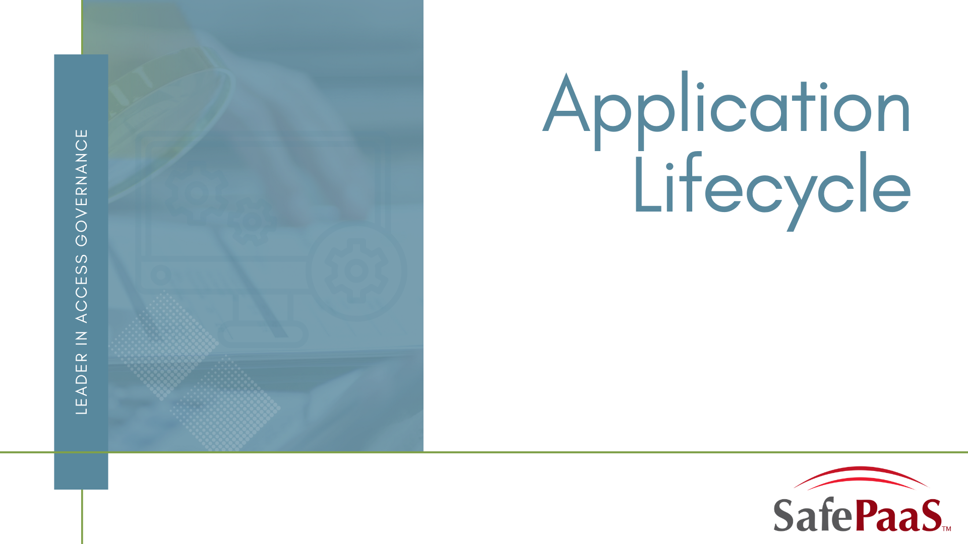 Application Lifecycle infographic