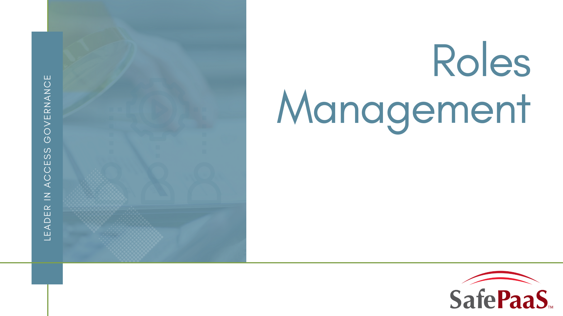 Roles Management infographic