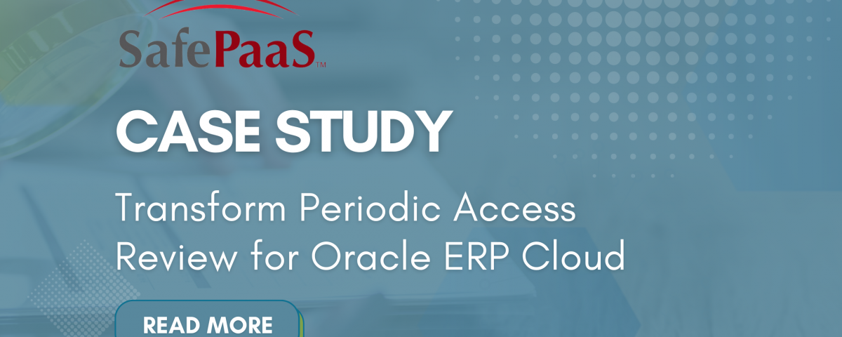 Periodic Access Review Oracle ERP Cloud